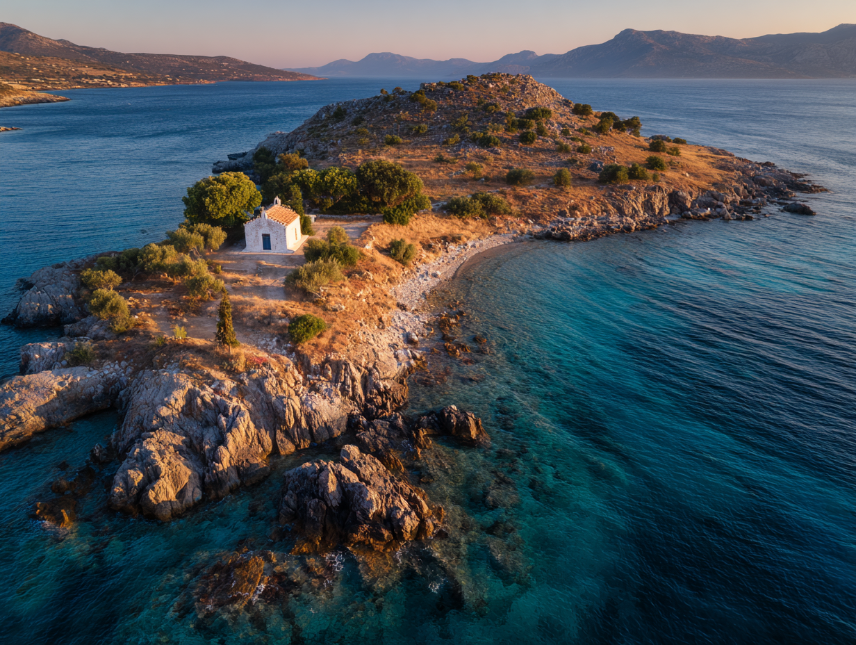 Nisi Kefalos — Privatinsel in Griechenland, Ionische Inseln