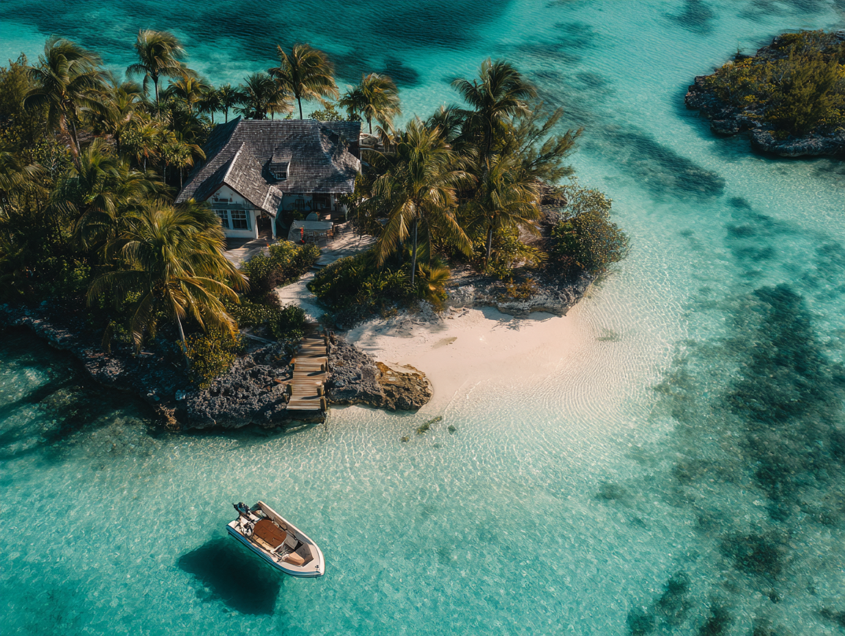 Petit Mustique — Privatinsel in St. Vincent, Grenadinen